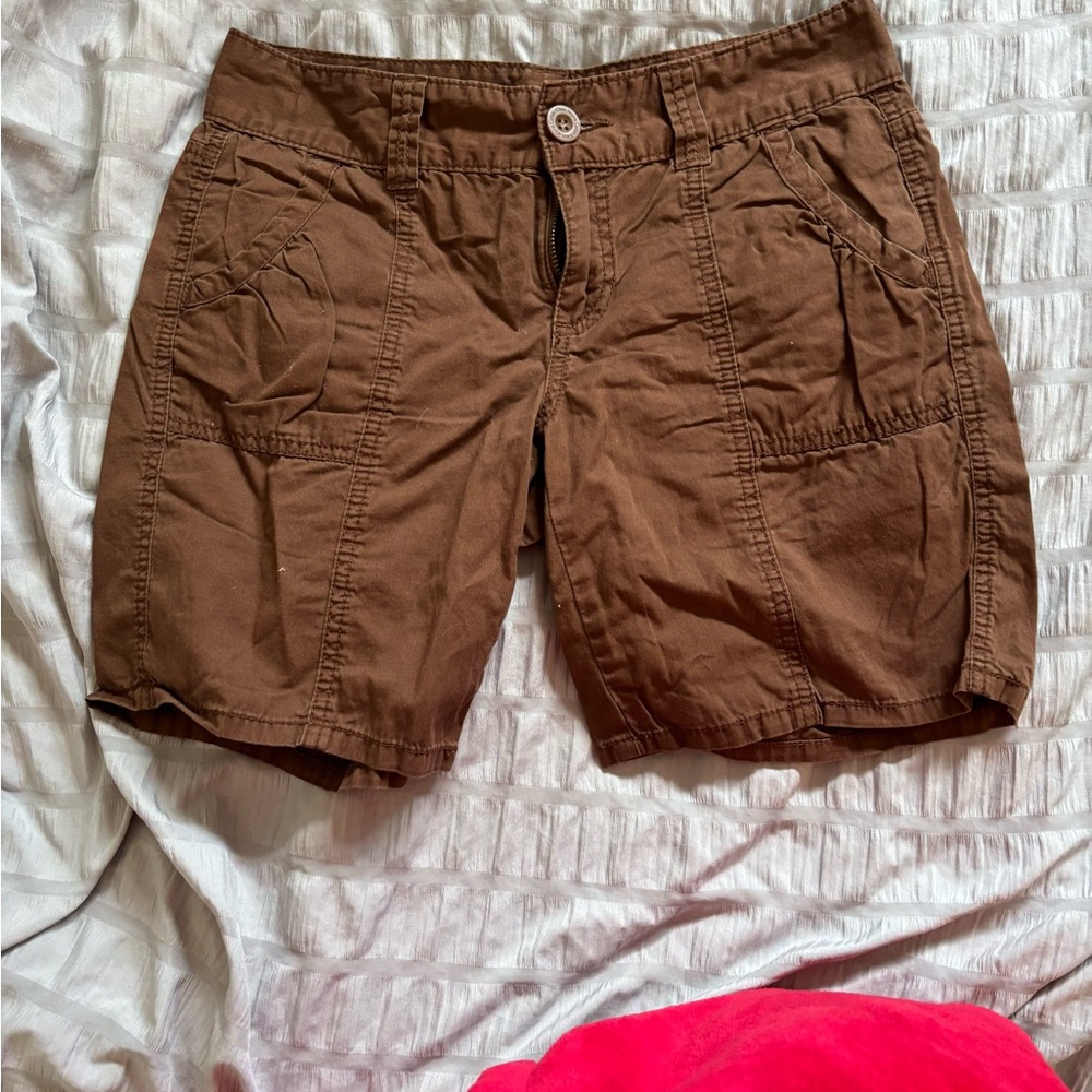 Calvin Klein shorts.